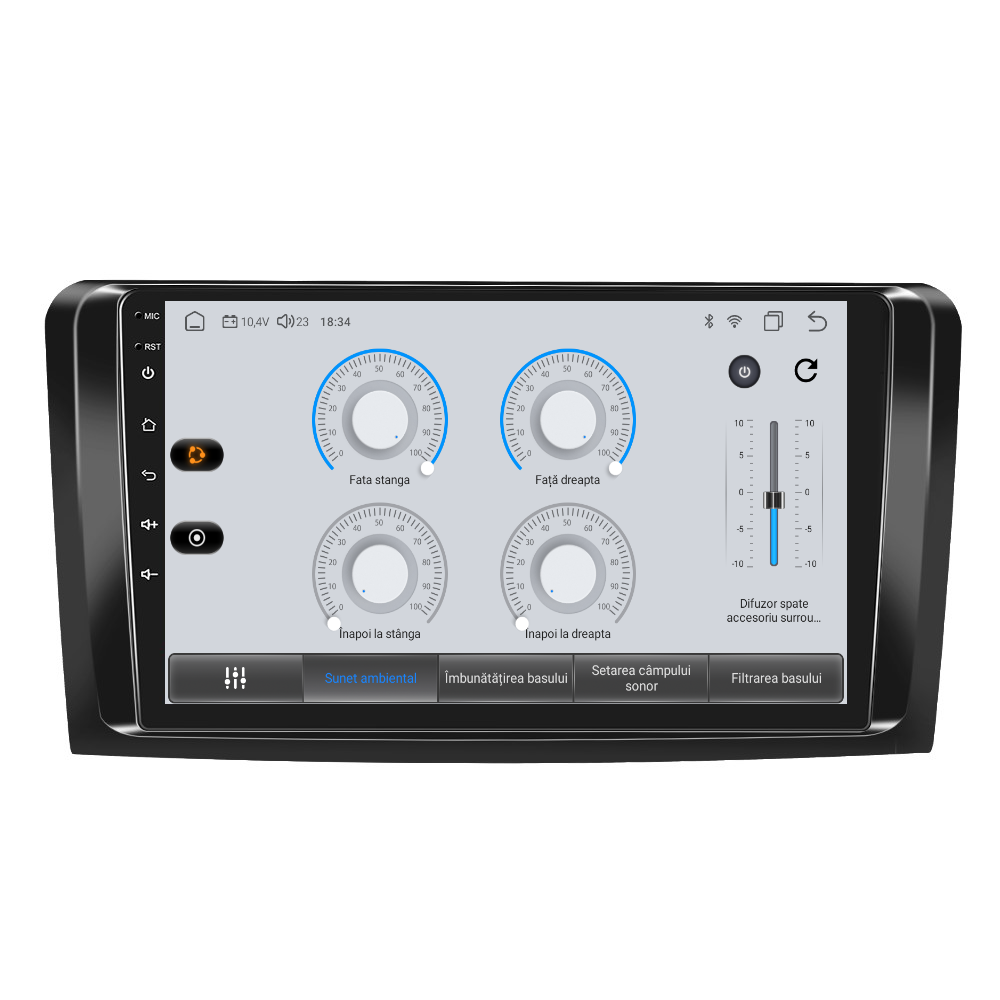 Navigatie dedicata Mercedes-Benz ML (2005-2011)  Android 14, 8 GB RAM 128 GB ROM, OCTA-CORE 2.0Mhz, Carplay si Android auto, Slot SIM 4G, ventilator de racire activ, ecran 9 inch HD