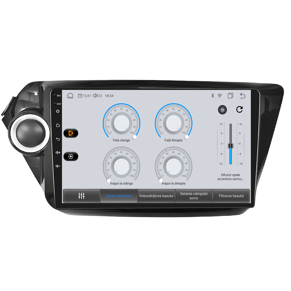 Navigatie dedicata Kia RIO (2011-2016) Android 14, 8 GB RAM 128 GB ROM, OCTA-CORE 2.0Mhz, Carplay si Android auto, Slot SIM 4G, ventilator de racire activ, ecran 9 inch HD