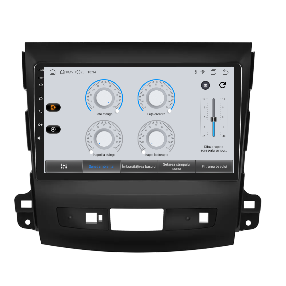 Navigatie dedicata Mitsubishi Outlander (2008-2015) Android 14, 8 GB RAM 128 GB ROM, OCTA-CORE 2.0Mhz, Carplay si Android auto, Slot SIM 4G, ventilator de racire activ, ecran 9 inch HD