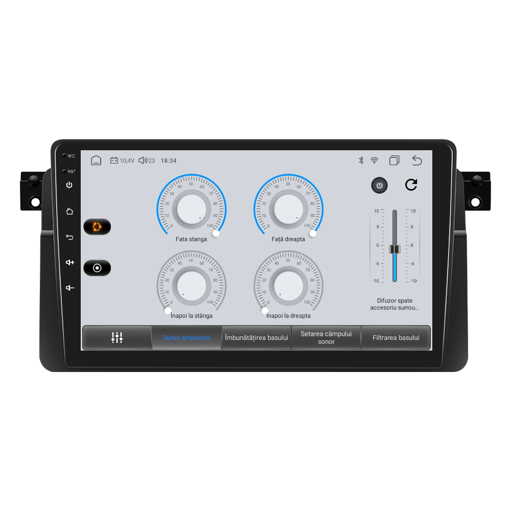 Navigatie dedicata BMW E46 (1999-2005) Android 14, 8 GB RAM 128 GB ROM, OCTA-CORE 2.0Mhz, Carplay si Android auto, Slot SIM 4G, ventilator de racire activ, ecran 9 inch HD