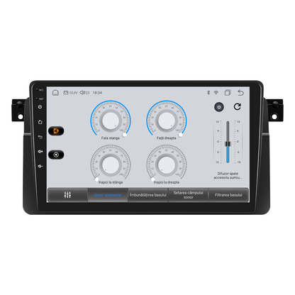 Navigatie dedicata BMW E46 (1999-2005) Android 14, 8 GB RAM 128 GB ROM, OCTA-CORE 2.0Mhz, Carplay si Android auto, Slot SIM 4G, ventilator de racire activ, ecran 9 inch HD
