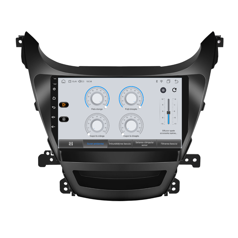 Navigatie dedicata Hyundai Elantra (2014-2016) Android 14, 8 GB RAM 128 GB ROM, OCTA-CORE 2.0Mhz, Carplay si Android auto, Slot SIM 4G, ventilator de racire activ, ecran 9 inch HD