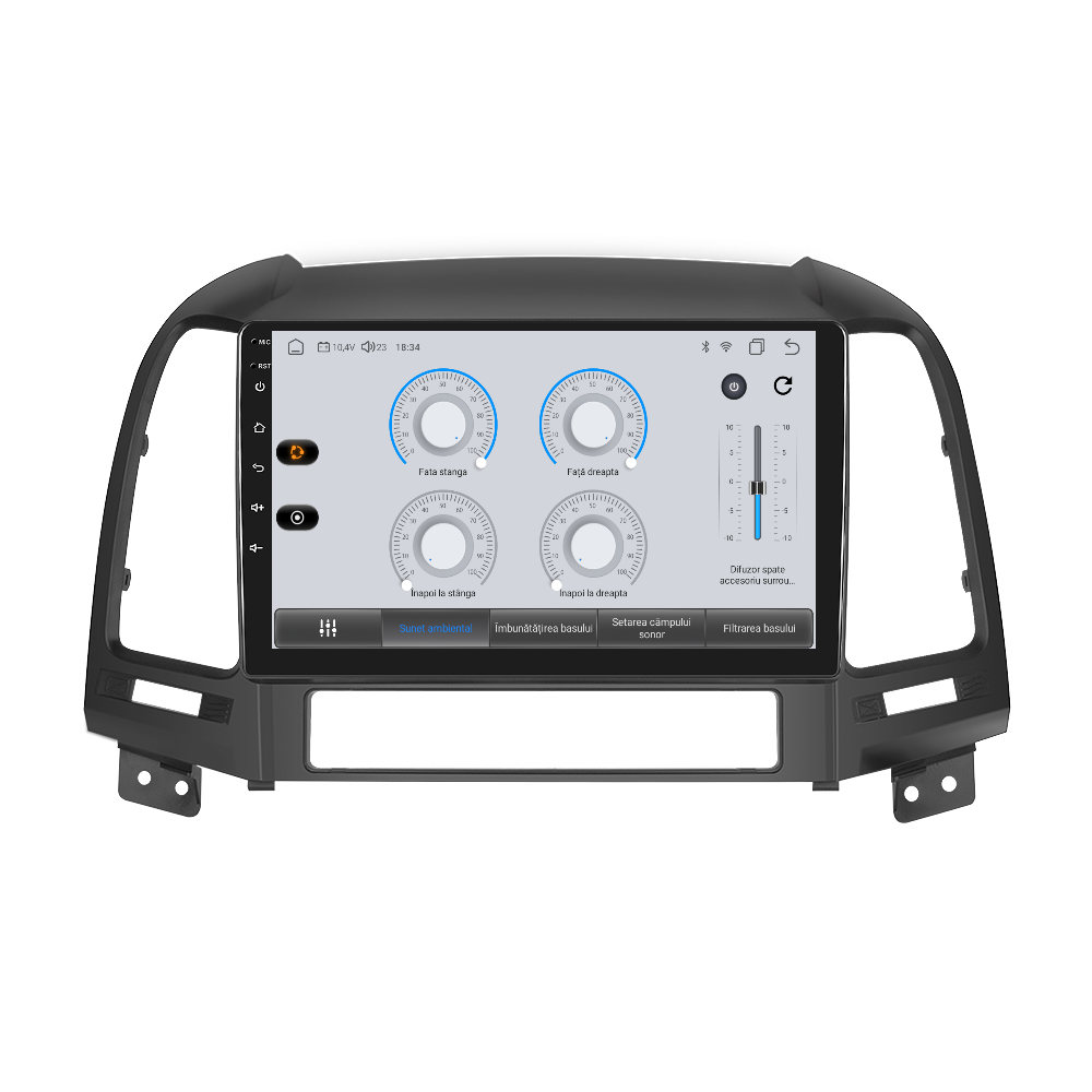 Titlu Navigatie dedicata Hyundai Santa-fe (2006-2012) Android 14, 8 GB RAM 128 GB ROM, OCTA-CORE 2.0Mhz, Carplay si Android auto, Slot SIM 4G, ventilator de racire activ, ecran 9 inch HD