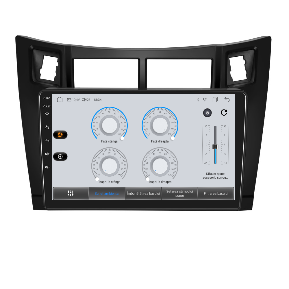 Navigatie dedicata Toyota Yaris (2008-2011) Android 14, 8 GB RAM 128 GB ROM, OCTA-CORE 2.0Mhz, Carplay si Android auto, Slot SIM 4G, ventilator de racire activ, ecran 9 inch HD