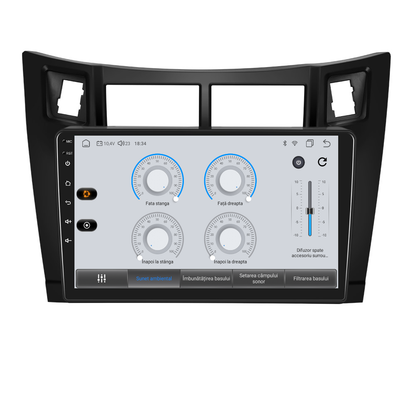 Navigatie dedicata Toyota Yaris (2008-2011) Android 14, 8 GB RAM 128 GB ROM, OCTA-CORE 2.0Mhz, Carplay si Android auto, Slot SIM 4G, ventilator de racire activ, ecran 9 inch HD