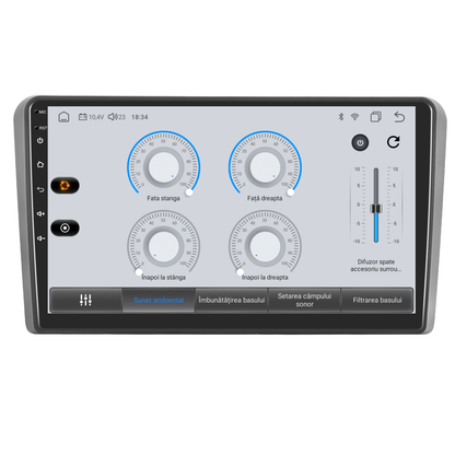 Navigatie dedicata Audi A3 (2008-2012) Android 14, 8 GB RAM 128 GB ROM, OCTA-CORE 2.0Mhz, Carplay si Android auto, Slot SIM 4G, ventilator de racire activ, ecran 9 inch HD