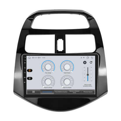 Navigatie dedicata Chevrolet Spark (2011-2014) Android 14, 8 GB RAM 128 GB ROM, OCTA-CORE 2.0Mhz, Carplay si Android auto, Slot SIM 4G, ventilator de racire activ, ecran 9 inch HD