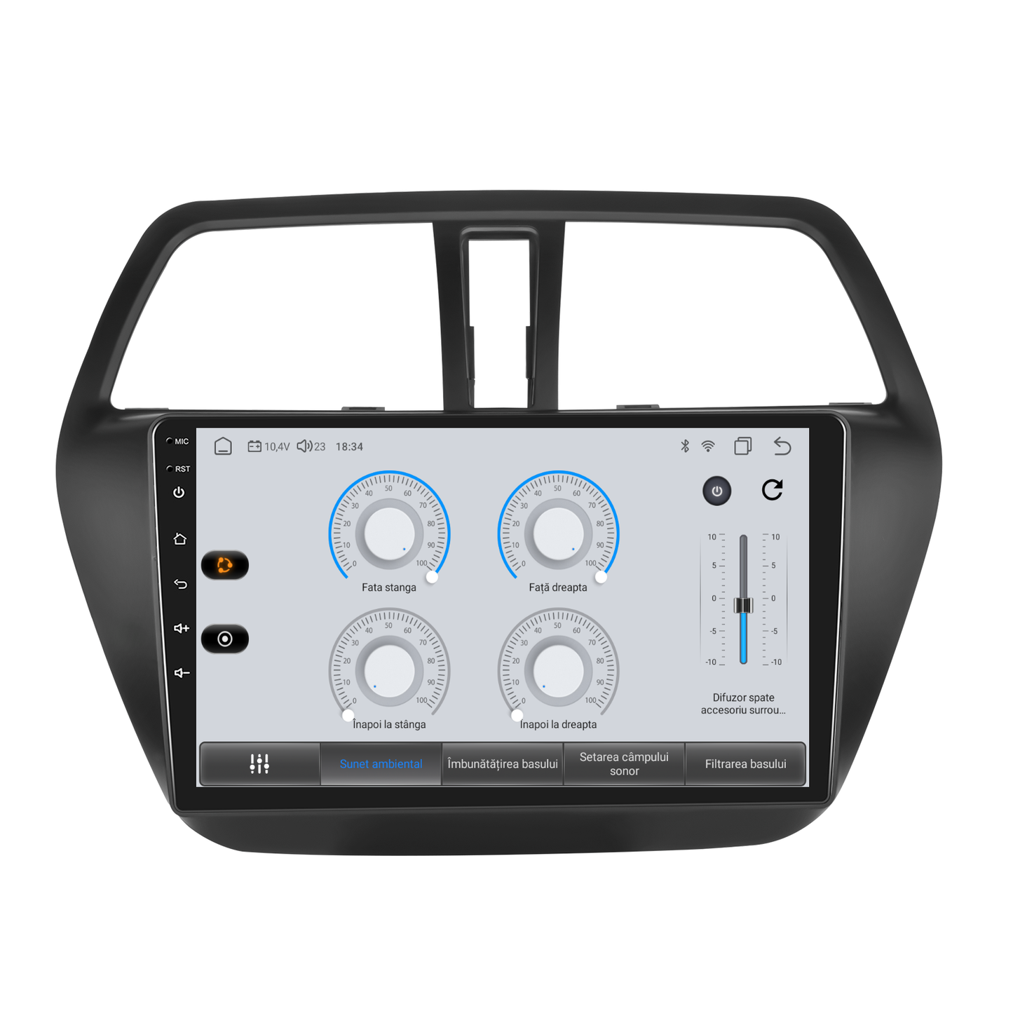 Navigatie dedicata SUZUKI S-CROSS (2014-2017) Android 14, 8 GB RAM 128 GB ROM, OCTA-CORE 2.0Mhz, Carplay si Android auto, Slot SIM 4G, ventilator de racire activ, ecran 9 inch HD