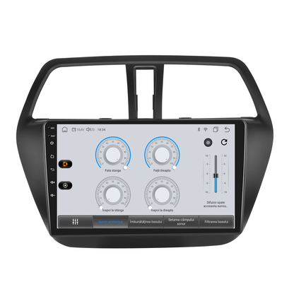 Navigatie dedicata SUZUKI S-CROSS (2014-2017) Android 14, 8 GB RAM 128 GB ROM, OCTA-CORE 2.0Mhz, Carplay si Android auto, Slot SIM 4G, ventilator de racire activ, ecran 9 inch HD