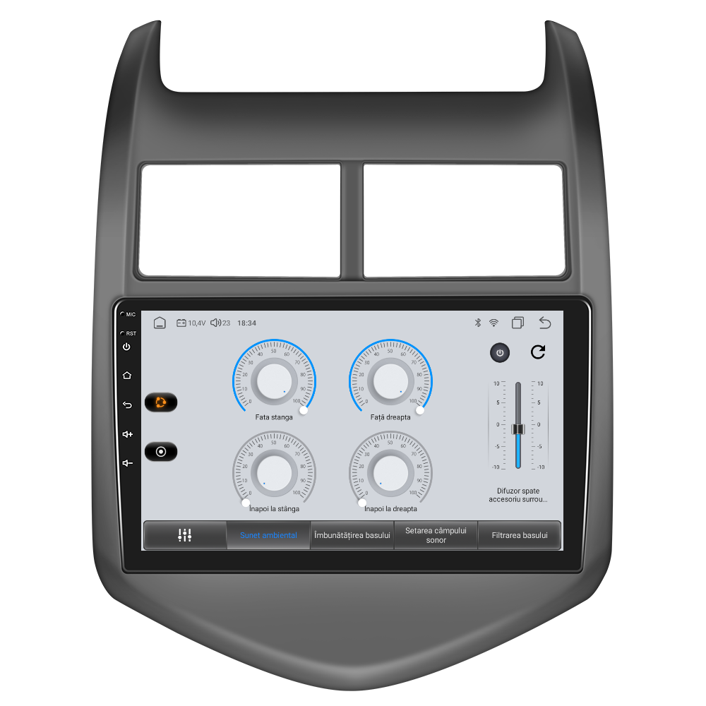 Navigatie dedicata Chevrolet AVEO (2011-2013) Android 14, 8 GB RAM 128 GB ROM, OCTA-CORE 2.0Mhz, Carplay si Android auto, Slot SIM 4G, ventilator de racire activ, ecran 9 inch HD