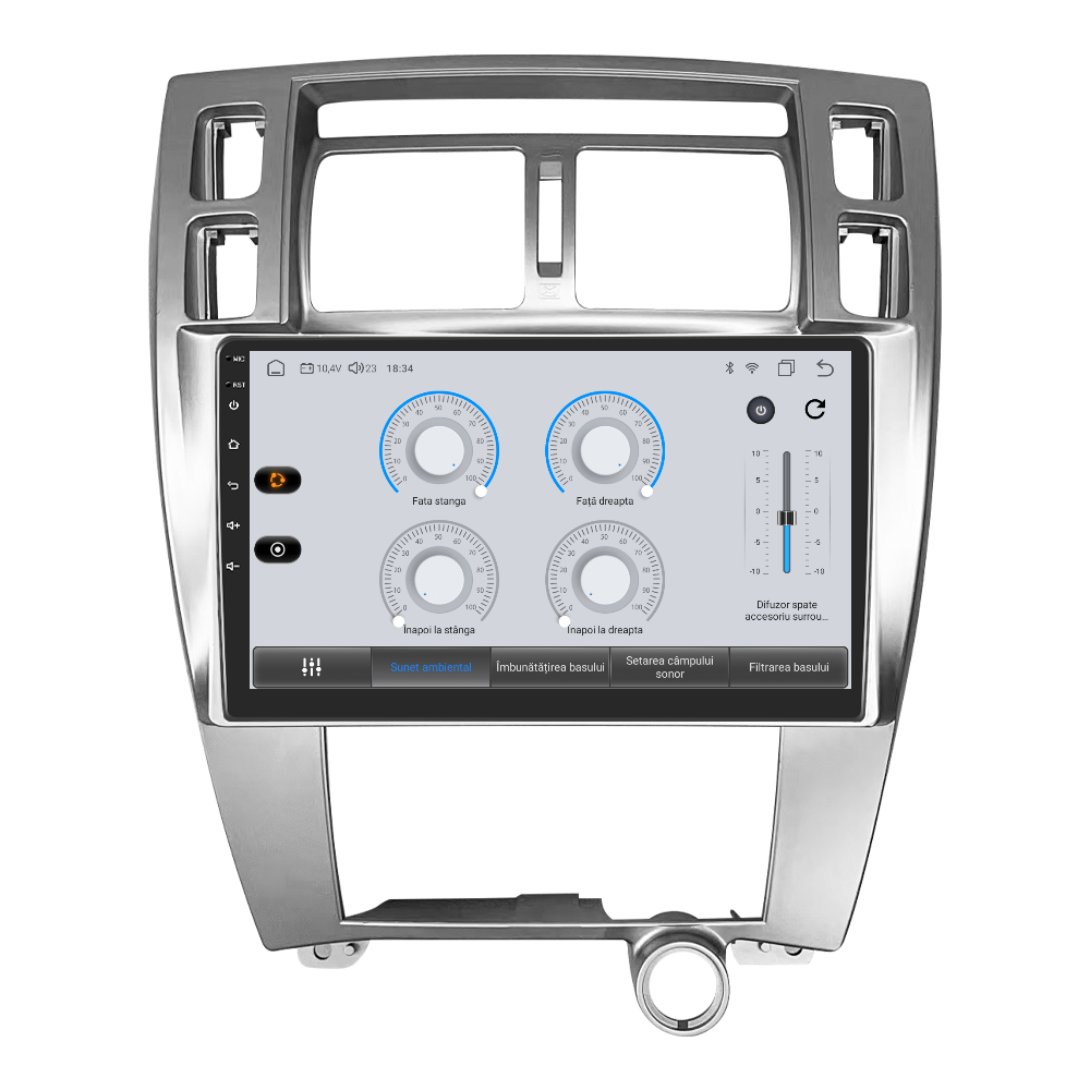 Navigatie dedicata Hyundai Tucson (2006-2013) Android 14, 8 GB RAM 128 GB ROM, OCTA-CORE 2.0Mhz, Carplay si Android auto, Slot SIM 4G, ventilator de racire activ, ecran 10.1 inch HD