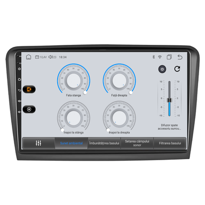 Navigatie dedicata Skoda Superb 2 (2009-2013) cu Android 14, 4 GB RAM 64 GB ROM, OCTA-CORE, Carplay si Android auto, Slot SIM 4G, ventilator de racire activ, ecran 10.1 inch HD