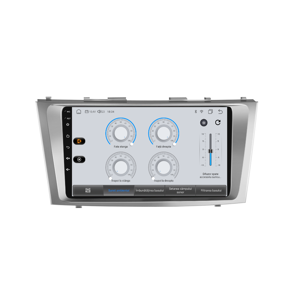 Navigatie dedicata Toyota Camry (2006-2011) cu Android 14, 4 GB RAM 64 GB ROM, OCTA-CORE, Carplay si Android auto, Slot SIM 4G, ventilator de racire activ, ecran 9 inch HD