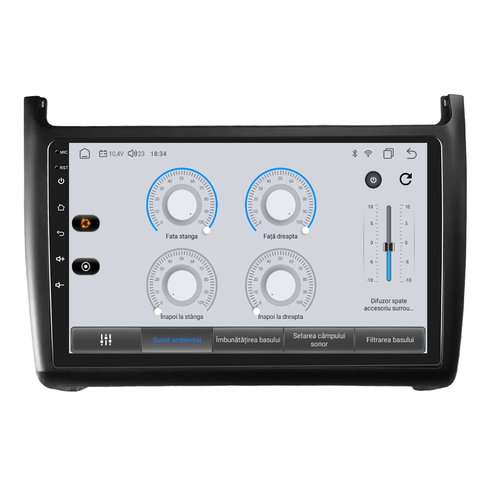 Navigatie dedicata VW POLO (2011-2016) Android 14, 8 GB RAM 128 GB ROM, OCTA-CORE 2.0Mhz, Carplay si Android auto, Slot SIM 4G, ventilator de racire activ, ecran 9 inch HD
