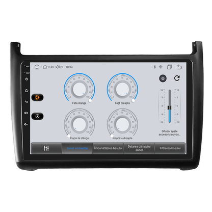 Navigatie dedicata VW POLO (2011-2016) Android 14, 8 GB RAM 128 GB ROM, OCTA-CORE 2.0Mhz, Carplay si Android auto, Slot SIM 4G, ventilator de racire activ, ecran 9 inch HD