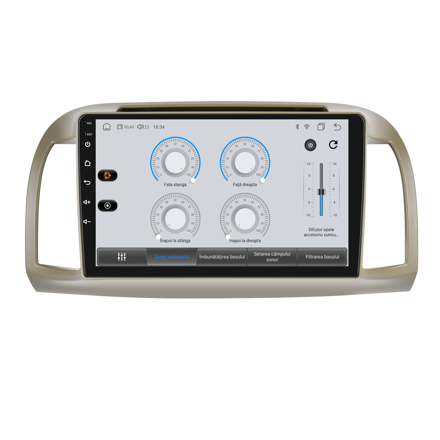 Navigatie dedicata Nissan March (2002-2010) Android 14, 8 GB RAM 128 GB ROM, OCTA-CORE 2.0Mhz, Carplay si Android auto, Slot SIM 4G, ventilator de racire activ, ecran 9 inch HD