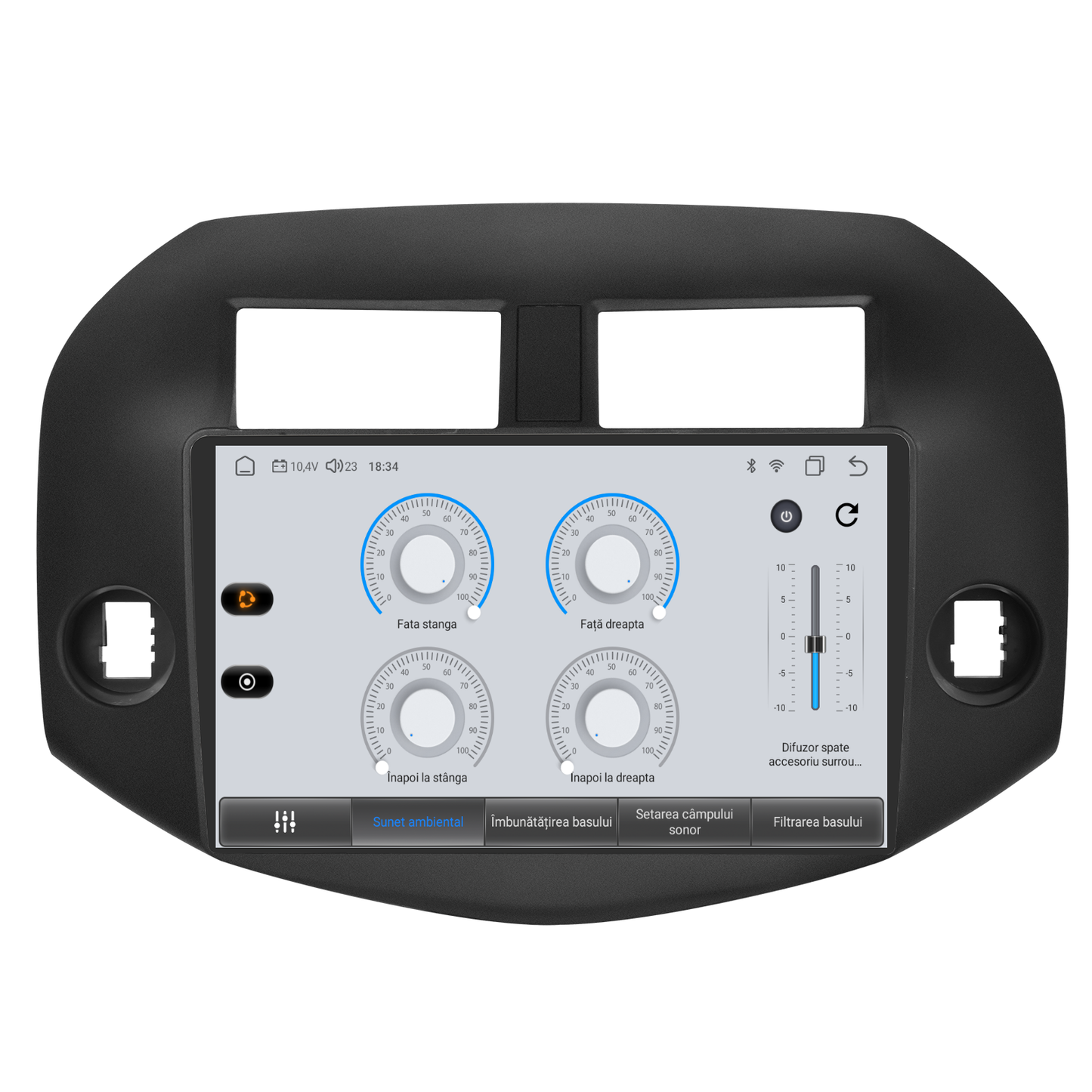Navigatie dedicata Toyota RAV4 (2006-2012) Android 14, 8 GB RAM 128 GB ROM, OCTA-CORE 2.0Mhz, Carplay si Android auto, Slot SIM 4G, ventilator de racire activ, ecran 10.1 inch HD