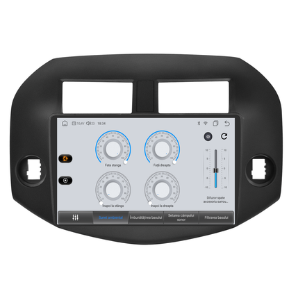 Navigatie dedicata Toyota RAV4 (2006-2012) Android 14, 8 GB RAM 128 GB ROM, OCTA-CORE 2.0Mhz, Carplay si Android auto, Slot SIM 4G, ventilator de racire activ, ecran 10.1 inch HD