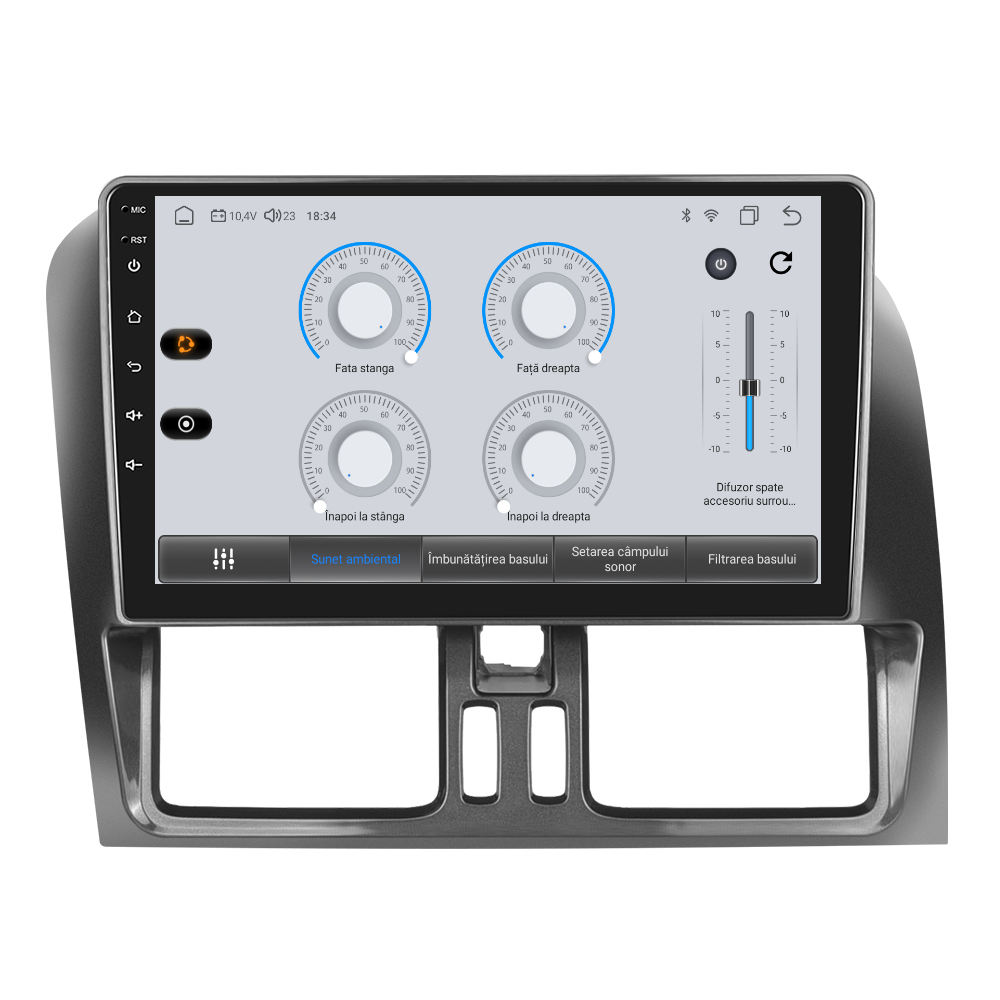 Navigatie dedicata VOLVO XC60 (2008-2013) Android 14, 8 GB RAM 128 GB ROM, OCTA-CORE 2.0Mhz, Carplay si Android auto, Slot SIM 4G, ventilator de racire activ, ecran 9 inch HD