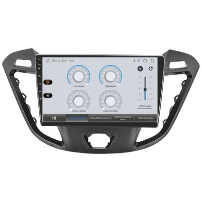 Navigatie dedicata Ford Transit (2012-2019) cu Android 14, 8 GB RAM 128 GB ROM, OCTA-CORE 2.0Mhz, Carplay si Android auto, Slot SIM 4G, ventilator de racire activ, ecran 9 inch HD