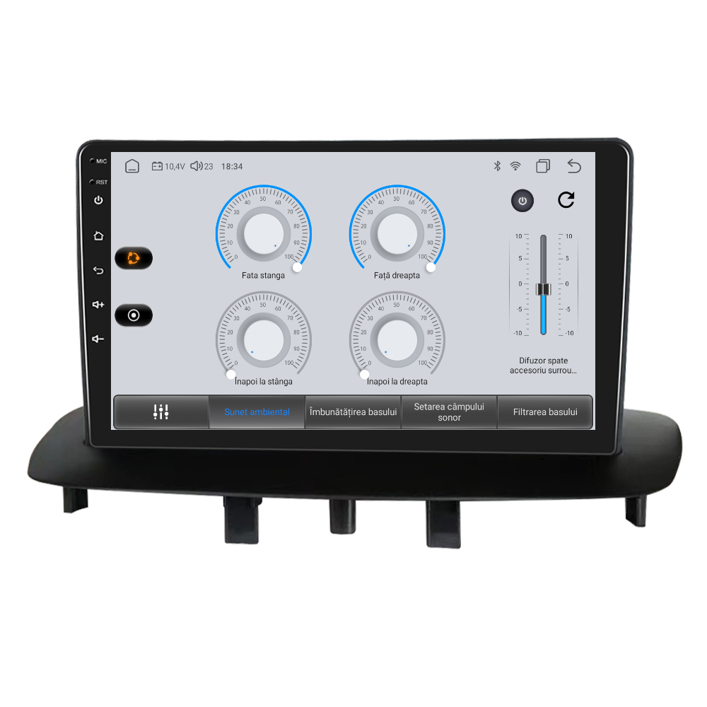 Navigatie dedicata Renault Megane 3/Fluence (2009-2015) Android 14, 8 GB RAM 128 GB ROM, OCTA-CORE 2.0Mhz, Carplay si Android auto, Slot SIM 4G, ventilator de racire activ, ecran 9 inch HD