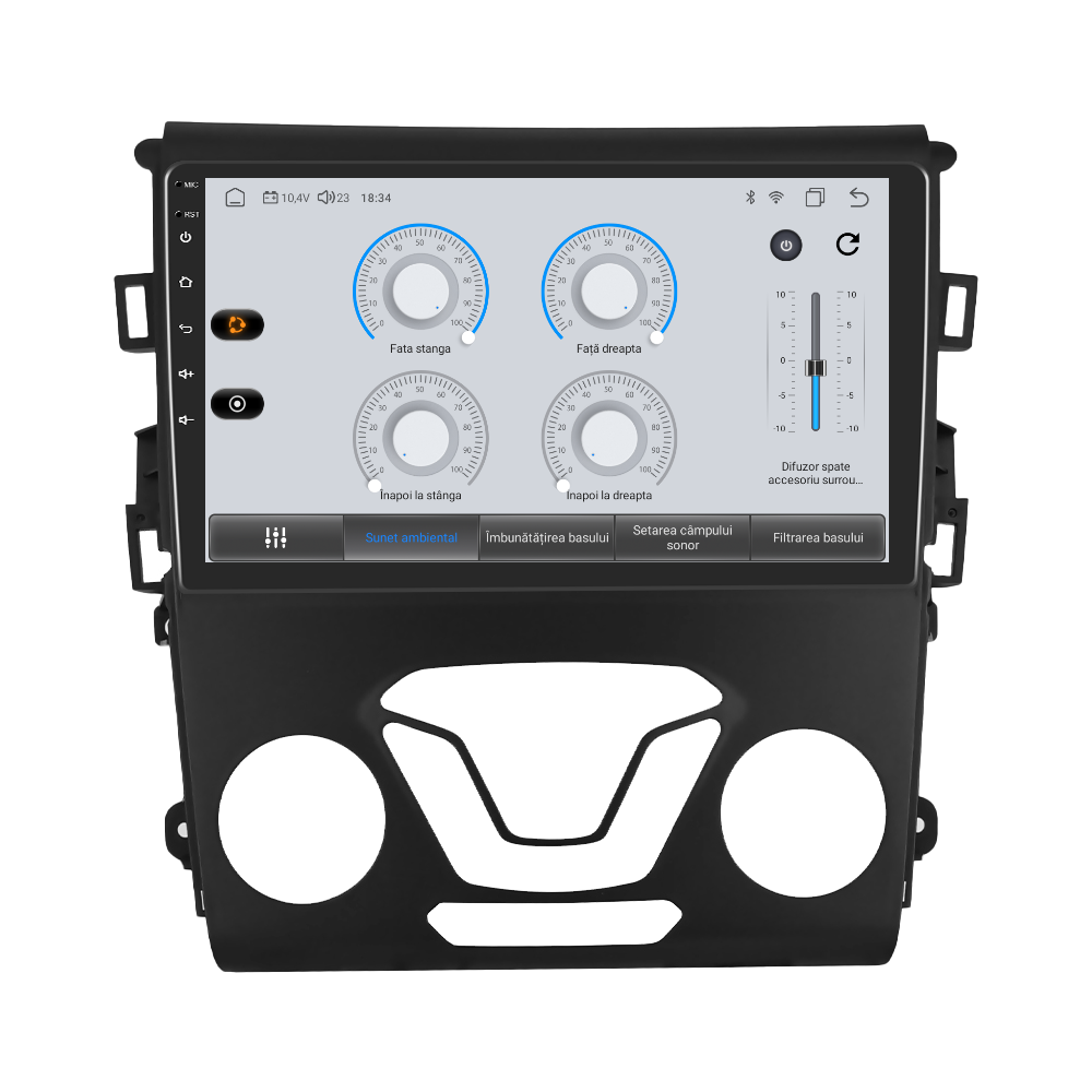 Navigatie dedicata Ford Mondeo (2013-2020) cu Android 14, 8 GB RAM 128 GB ROM, OCTA-CORE 2.0Mhz, Carplay si Android auto, Slot SIM 4G, ventilator de racire activ, ecran 9 inch HD