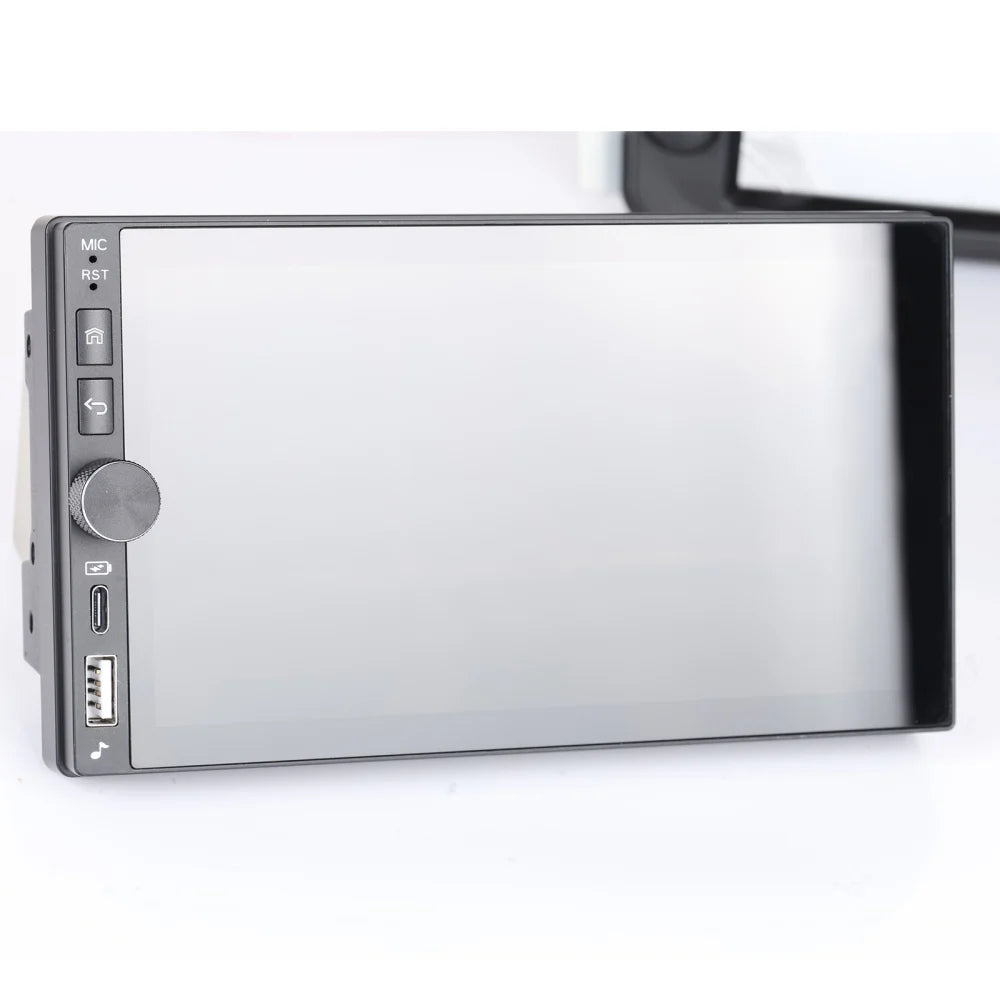 Navigație Auto 2DIN Universală 4GB+128GB cu Android, ecran 7 Inch INCELL HD, CarPlay Wireless, Android Auto Wireless, DSP Audio, GPS, Bluetooth și WiFi